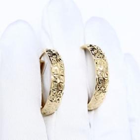 Серьги из лимонного золота МАГНАТ МА 021100Л МА 021100Л фото